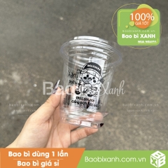 Ly nhựa Sài Gòn Phố Coffee