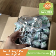 Ly nhựa Sài Gòn Phố Coffee