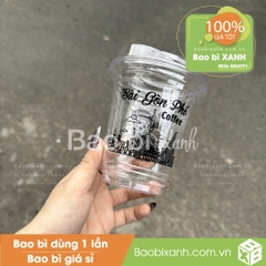 Ly nhựa Sài Gòn Phố Coffee