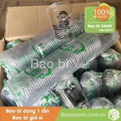 Ly nhựa Sài Gòn Phố Coffee