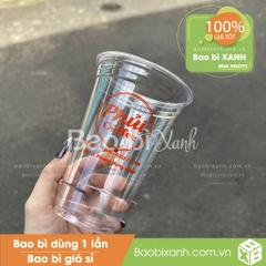 Ly nhựa Phủi Coffee