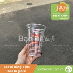 Ly nhựa Phủi Coffee
