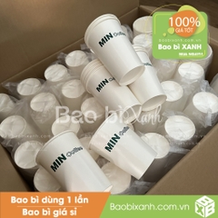 Ly giấy Min Coffee