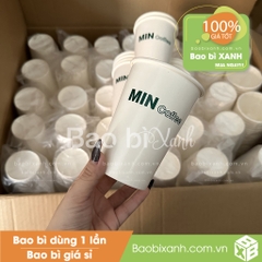 Ly giấy Min Coffee