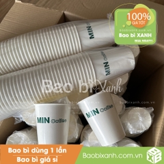 Ly giấy Min Coffee