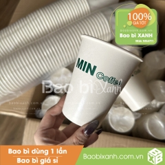Ly giấy Min Coffee