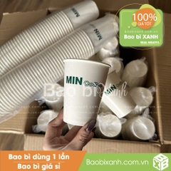 Ly giấy Min Coffee