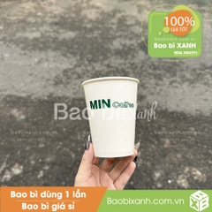 Ly giấy Min Coffee