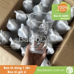 Ly nhựa Muối Coffee