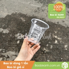 Ly nhựa Muối Coffee