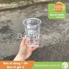 Ly nhựa Muối Coffee