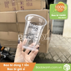Ly nhựa Muối Coffee