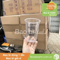 Ly nhựa Muối Coffee
