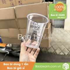 Ly nhựa Muối Coffee