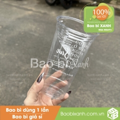 Ly nhựa Sun Coffee & Tea