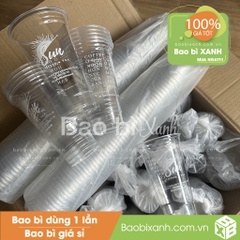 Ly nhựa Sun Coffee & Tea