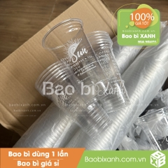 Ly nhựa Sun Coffee & Tea