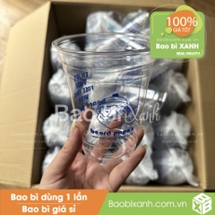 Ly nhựa Beard Papa's Cream