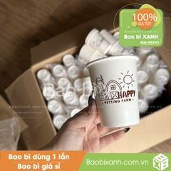 Ly giấy Happy Petting Farm