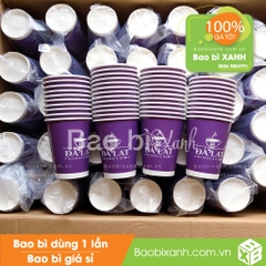 Ly giấy Đà Lạt Coffee & Tea Mẫu Mới