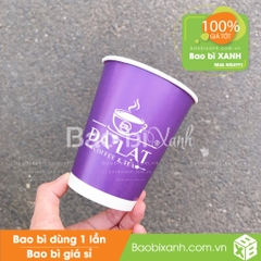 Ly giấy Đà Lạt Coffee & Tea Mẫu Mới