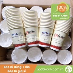 Ly giấy Skytime Coffee Sân Bay Cần Thơ