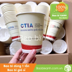 Ly giấy Skytime Coffee Sân Bay Cần Thơ