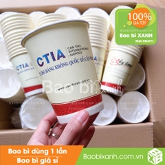 Ly giấy Skytime Coffee Sân Bay Cần Thơ