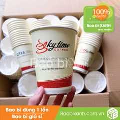 Ly giấy Skytime Coffee Sân Bay Cần Thơ