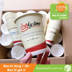 Ly giấy Skytime Coffee Sân Bay Cần Thơ