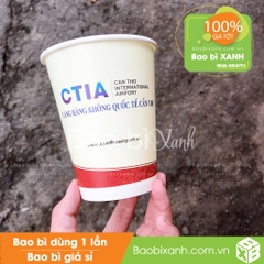 Ly giấy Skytime Coffee Sân Bay Cần Thơ