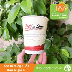 Ly giấy Skytime Coffee Sân Bay Cần Thơ