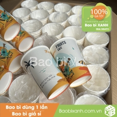 Ly giấy Tropical Fruits Cafe
