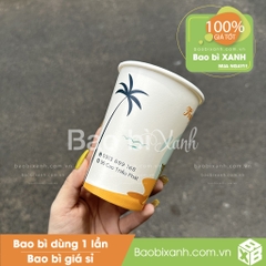 Ly giấy Tropical Fruits Cafe