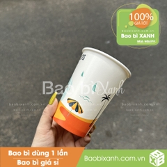 Ly giấy Tropical Fruits Cafe