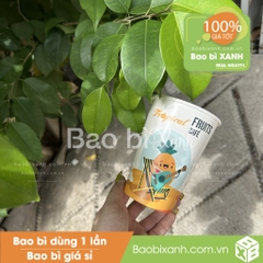 Ly giấy Tropical Fruits Cafe