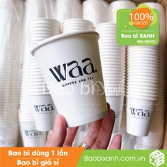 Ly giấy Waa Coffee & Tea