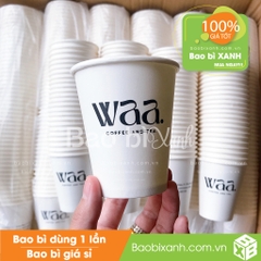 Ly giấy Waa Coffee & Tea
