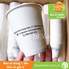 Ly giấy Waa Coffee & Tea