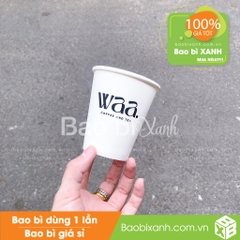 Ly giấy Waa Coffee & Tea