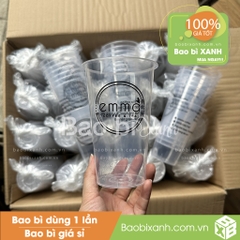 Ly nhựa Emma Coffee & Tea
