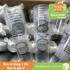 Ly nhựa Emma Coffee & Tea