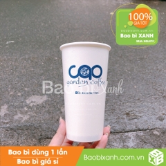 Ly giấy Cao Garden Coffee