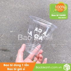 Ly nhựa La Cà Coffee