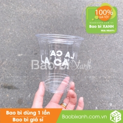 Ly nhựa La Cà Coffee