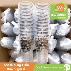 Ly nhựa Minh Long Cà phê nguyên chất