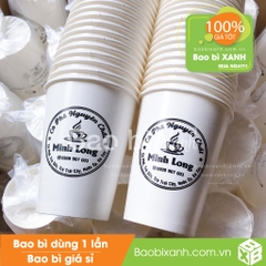 Ly giấy Minh Long Cà Phê Nguyên Chất