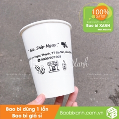 Ly giấy Minh Long Cà Phê Nguyên Chất