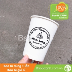 Ly giấy Minh Long Cà Phê Nguyên Chất