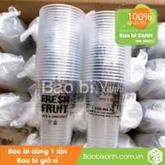 Ly nhựa Fresh Fruit Juice & Smoothies